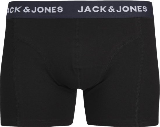 Jack & Jones JACARON Trunks 3-Pack Black - Εσώρουχα/Μαγιό - Aνδρικά Εσώρουχα μεγάλα μεγέθη
