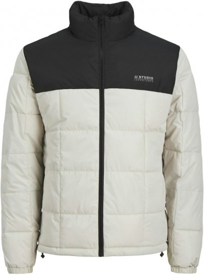 Jack & Jones BEN Windproof Jacket White - Μπουφάν - Aνδρικά μπουφαν μεγάλα μεγέθη