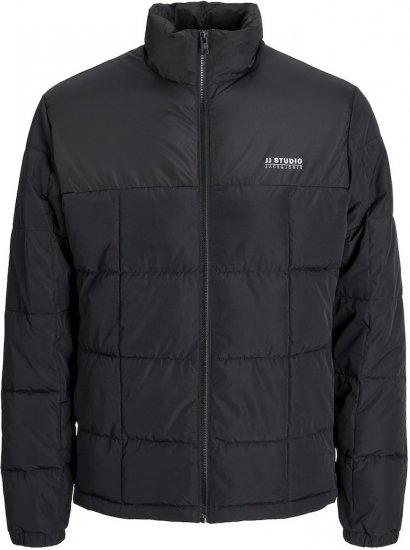 Jack & Jones BEN Windproof Jacket Black - Μπουφάν - Aνδρικά μπουφαν μεγάλα μεγέθη