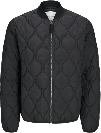 Jack & Jones JJKODA Light Bomber Jacket Black - Μπουφάν - Aνδρικά μπουφαν μεγάλα μεγέθη