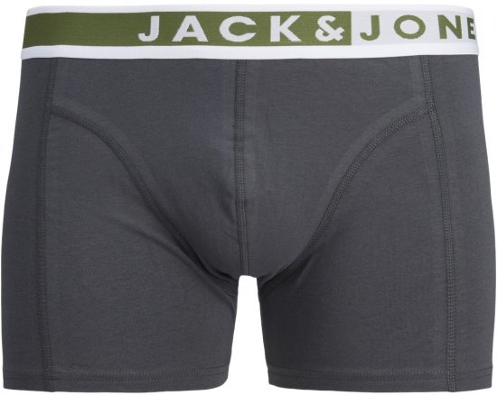 Jack & Jones JACKARIM Trunks 3-Pack Red - Εσώρουχα/Μαγιό - Aνδρικά Εσώρουχα μεγάλα μεγέθη