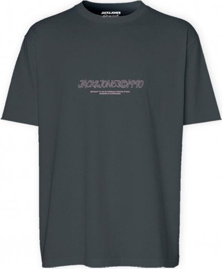 Jack & Jones JORBRONX T-Shirt Dark Turquoise Green - Μακό μπλουζάκια - Aνδρικά μπλουζεσ μεγάλα μεγέθη
