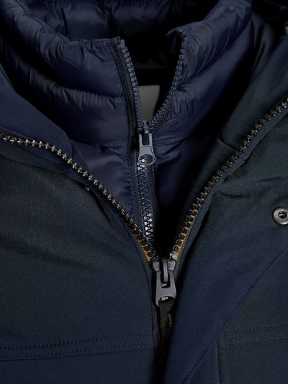 Jack & Jones Finn Softshell Parka Sky Captain - Μπουφάν - Aνδρικά μπουφαν μεγάλα μεγέθη