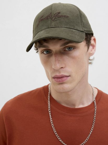 Jack & Jones Base Corduroy Cap Dusty Olive - Αξεσουάρ - 