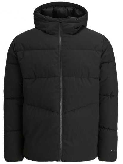 Jack & Jones Global Puffer Jacket Black - Μπουφάν - Aνδρικά μπουφαν μεγάλα μεγέθη