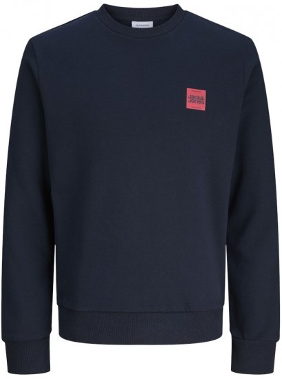 Jack & Jones Brandy Crew Neck Sweatshirt Sky Captain - φούτερ/Φούτερ με κουκούλα - φούτερ/Φούτερ με κουκούλα ανδρικά μεγάλα μεγέθη 