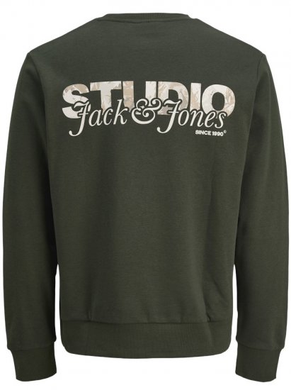 Jack & Jones Yuki Back Print Crew Neck Sweatshirt Duffel Bag - φούτερ/Φούτερ με κουκούλα - φούτερ/Φούτερ με κουκούλα ανδρικά μεγάλα μεγέθη 