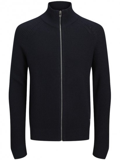 Jack & Jones Pannel Zip Knit Cardigan Sky Captain - φούτερ/Φούτερ με κουκούλα - φούτερ/Φούτερ με κουκούλα ανδρικά μεγάλα μεγέθη 