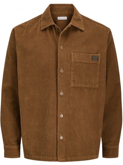 Jack & Jones Corduroy Long Sleeve Overshirt Monks Robe - Πουκάμισα - Aνδρικά πουκαμισα μεγαλα μεγάλα μεγέθη