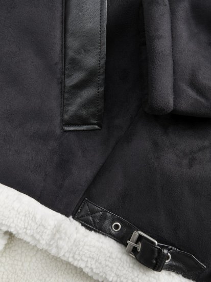 Jack & Jones Cole Aviator Jacket Black - Μπουφάν - Aνδρικά μπουφαν μεγάλα μεγέθη