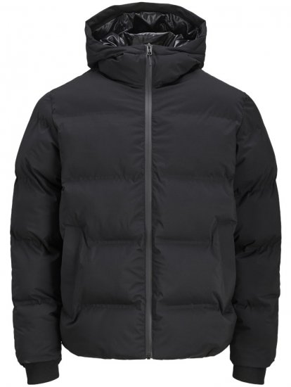 Jack & Jones Kaito Puffer Jacket Black - Μπουφάν - Aνδρικά μπουφαν μεγάλα μεγέθη