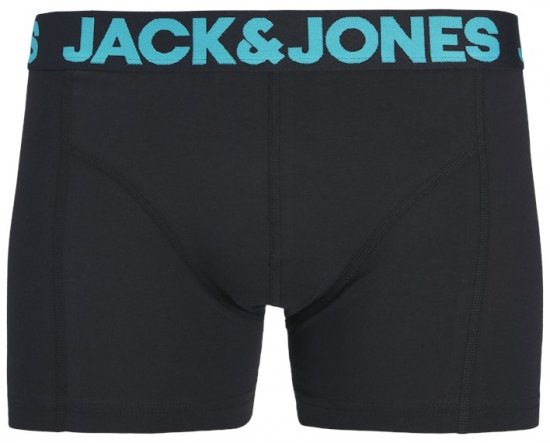  Jack & Jones Tropical Flowers Trunks 5-Pack Blue - Εσώρουχα/Μαγιό - Aνδρικά Εσώρουχα μεγάλα μεγέθη