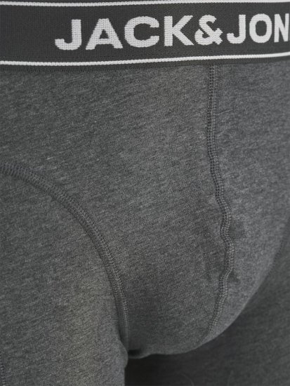 Jack & Jones Black Friday Trunks 3-Pack Grey Black - Εσώρουχα/Μαγιό - Aνδρικά Εσώρουχα μεγάλα μεγέθη