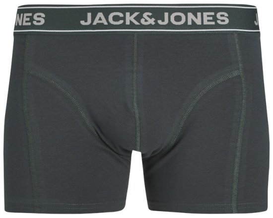 Jack & Jones Black Friday Trunks 5-Pack Black Grey Blue White - Εσώρουχα/Μαγιό - Aνδρικά Εσώρουχα μεγάλα μεγέθη