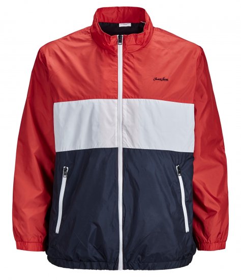 Jack & Jones Hunter Light Jacket Red - Μπουφάν - Aνδρικά μπουφαν μεγάλα μεγέθη