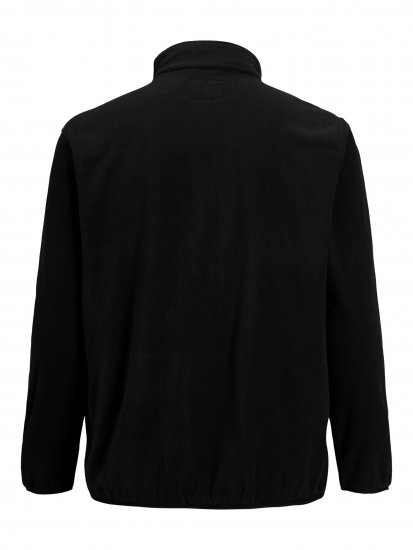 Jack & Jones Hype Fleece Black - Μπουφάν - Aνδρικά μπουφαν μεγάλα μεγέθη