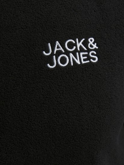 Jack & Jones Hype Fleece Black - Μπουφάν - Aνδρικά μπουφαν μεγάλα μεγέθη