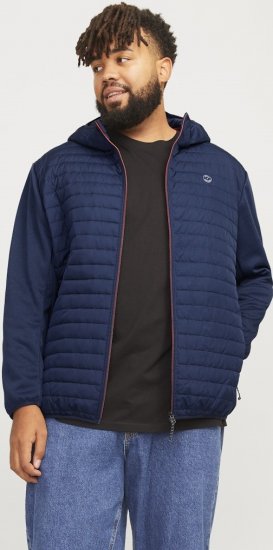 Jack & Jones MULTI QUILTED SET-IN Sleeves Jacket Navy Blazer - Μπουφάν - Aνδρικά μπουφαν μεγάλα μεγέθη