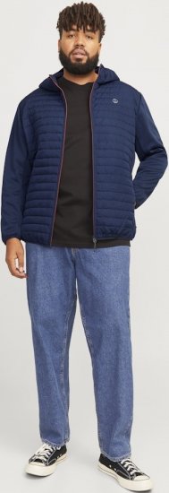 Jack & Jones MULTI QUILTED SET-IN Sleeves Jacket Navy Blazer - Μπουφάν - Aνδρικά μπουφαν μεγάλα μεγέθη