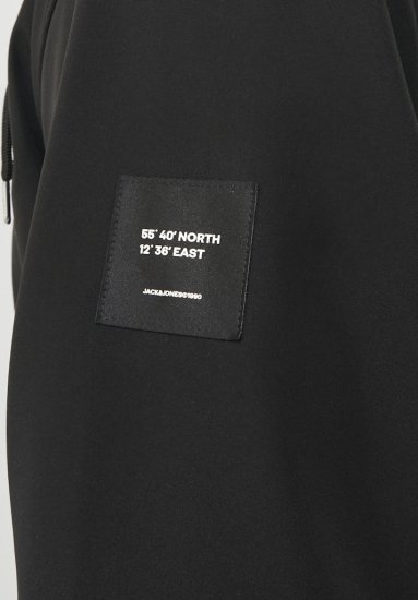 Jack & Jones BASIC Water-Resistant Softshell Jacket Black - Μπουφάν - Aνδρικά μπουφαν μεγάλα μεγέθη
