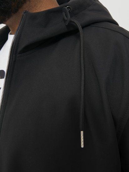 Jack & Jones BASIC Water-Resistant Softshell Jacket Black - Μπουφάν - Aνδρικά μπουφαν μεγάλα μεγέθη