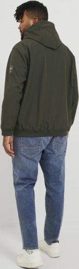Jack & Jones BASIC Water-Resistant Softshell Jacket Green - Μπουφάν - Aνδρικά μπουφαν μεγάλα μεγέθη