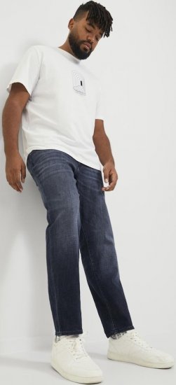Jack & Jones GLENN FOX GE 224 Jeans Blue Denim - Τζιν και παντελόνια - Aνδρικα τζιν παντελόνια μεγάλα μεγέθη