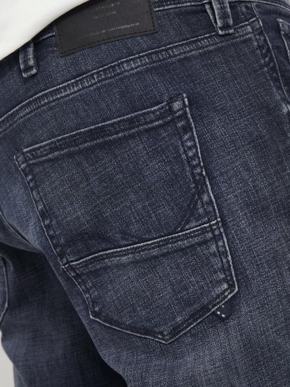 Jack & Jones GLENN FOX GE 224 Jeans Blue Denim - Τζιν και παντελόνια - Aνδρικα τζιν παντελόνια μεγάλα μεγέθη