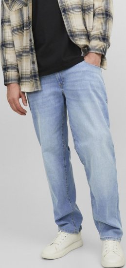Jack & Jones MIKE JORIGINAL SQ 330 Jeans Blue Denim - Τζιν και παντελόνια - Aνδρικα τζιν παντελόνια μεγάλα μεγέθη