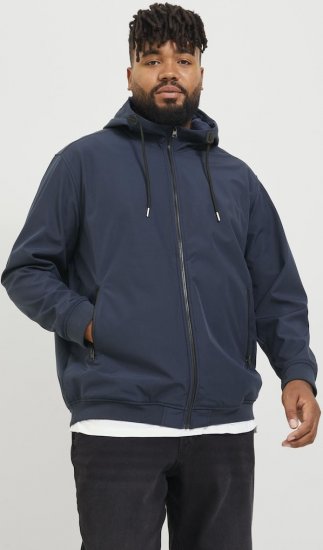 Jack & Jones BASIC Water-Resistant Softshell Jacket Navy Blazer - Μπουφάν - Aνδρικά μπουφαν μεγάλα μεγέθη