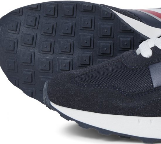 Jack & Jones Boston Combo Sneakers Navy Blazer - Ανδρικά Παπούτσια 40-52 - 