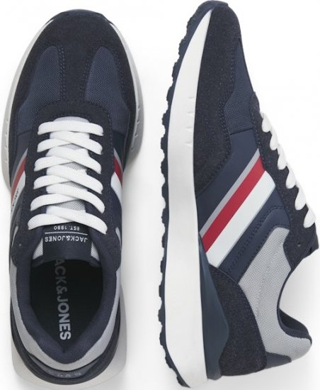 Jack & Jones Boston Combo Sneakers Navy Blazer - Ανδρικά Παπούτσια 40-52 - 