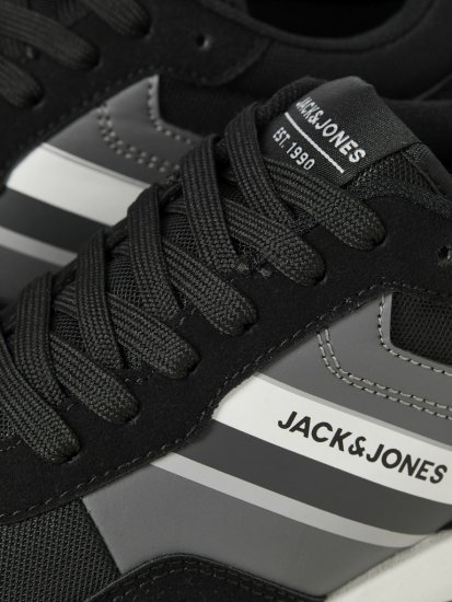 Jack & Jones Boston Combo Sneakers Black - Ανδρικά Παπούτσια 40-52 - 