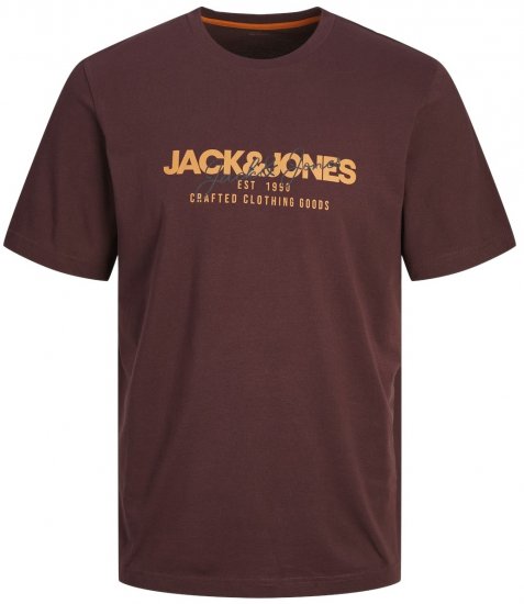 Jack & Jones JJALVIS Vineyard Wine - Μακό μπλουζάκια - Aνδρικά μπλουζεσ μεγάλα μεγέθη