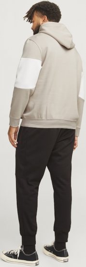 Jack & Jones LEGACY 2 Color Hoodie Beige - φούτερ/Φούτερ με κουκούλα - φούτερ/Φούτερ με κουκούλα ανδρικά μεγάλα μεγέθη 