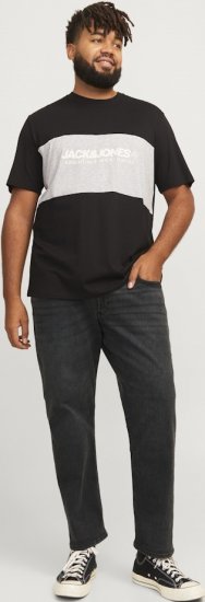 Jack & Jones GLENN ORIGINAL CB 772 Black Denim - Τζιν και παντελόνια - Aνδρικα τζιν παντελόνια μεγάλα μεγέθη