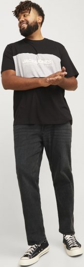 Jack & Jones GLENN ORIGINAL CB 772 Black Denim - Τζιν και παντελόνια - Aνδρικα τζιν παντελόνια μεγάλα μεγέθη