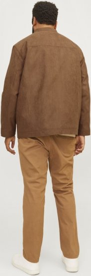 Jack & Jones DYLAN Clean Jacket Brown - Μπουφάν - Aνδρικά μπουφαν μεγάλα μεγέθη