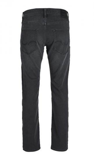 Jack & Jones JJIMIKE JJICON I.K. SQ 028 Jeans Black Denim - Τζιν και παντελόνια - Aνδρικα τζιν παντελόνια μεγάλα μεγέθη