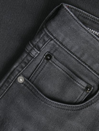 Jack & Jones JJIMIKE JJICON I.K. SQ 028 Jeans Black Denim - Τζιν και παντελόνια - Aνδρικα τζιν παντελόνια μεγάλα μεγέθη