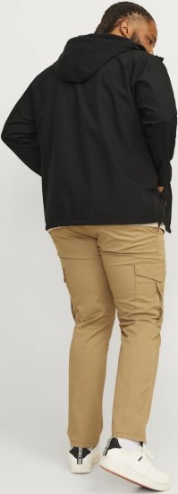 Jack & Jones JJTAYLOR Softshell Jacket Black - Μπουφάν - Aνδρικά μπουφαν μεγάλα μεγέθη