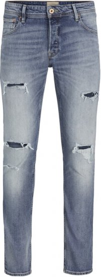 Jack & Jones GLENN CB 625 Jeans Blue Denim - Τζιν και παντελόνια - Aνδρικα τζιν παντελόνια μεγάλα μεγέθη