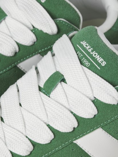 Jack & Jones Miles SYN Suede Sneakers Verdant Green - Ανδρικά Παπούτσια 40-52 - 