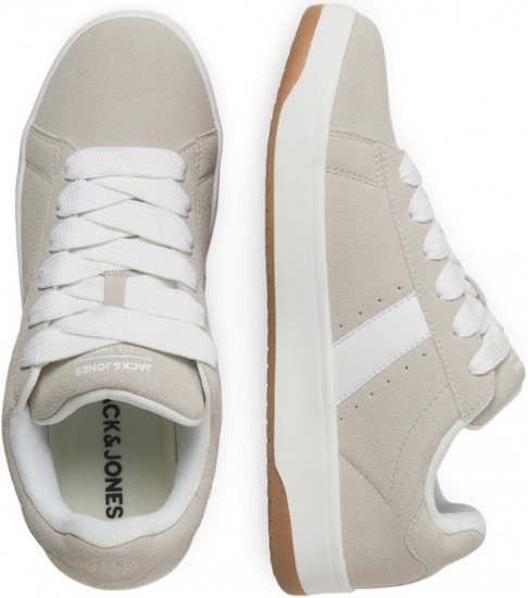 Jack & Jones Miles SYN Suede Sneakers Beige - Ανδρικά Παπούτσια 40-52 - 