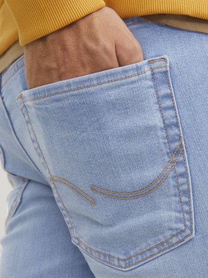 Jack & Jones Glenn Original SQ 330 Jeans Blue Denim - Τζιν και παντελόνια - Aνδρικα τζιν παντελόνια μεγάλα μεγέθη