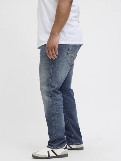 Jack & Jones Mike Fox CB 082 Jeans Blue Denim - Τζιν και παντελόνια - Aνδρικα τζιν παντελόνια μεγάλα μεγέθη