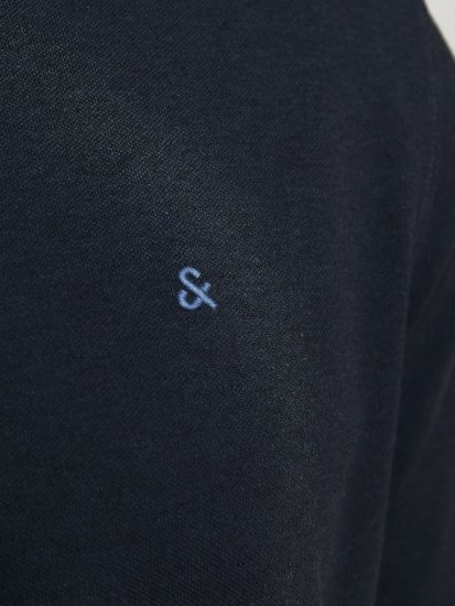 Jack & Jones PAULOS Short Sleeve Polo Dark Navy/PS - Πόλο μπλουζάκια - Aνδρικά μπλουζακια πολο μεγάλα μεγέθη