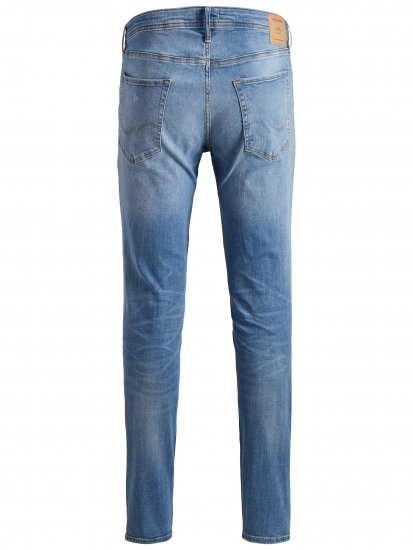 Jack & Jones Liam Jeans Blue Denim - Τζιν και παντελόνια - Aνδρικα τζιν παντελόνια μεγάλα μεγέθη