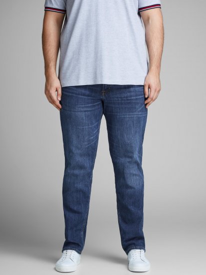 Jack & Jones TIM ORIGINAL CB 814 Jeans Blue Denim - Τζιν και παντελόνια - Aνδρικα τζιν παντελόνια μεγάλα μεγέθη
