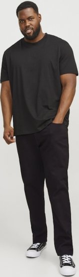 Jack & Jones TIM ORIGNIAL CB 816 Jeans Black Denim - Τζιν και παντελόνια - Aνδρικα τζιν παντελόνια μεγάλα μεγέθη